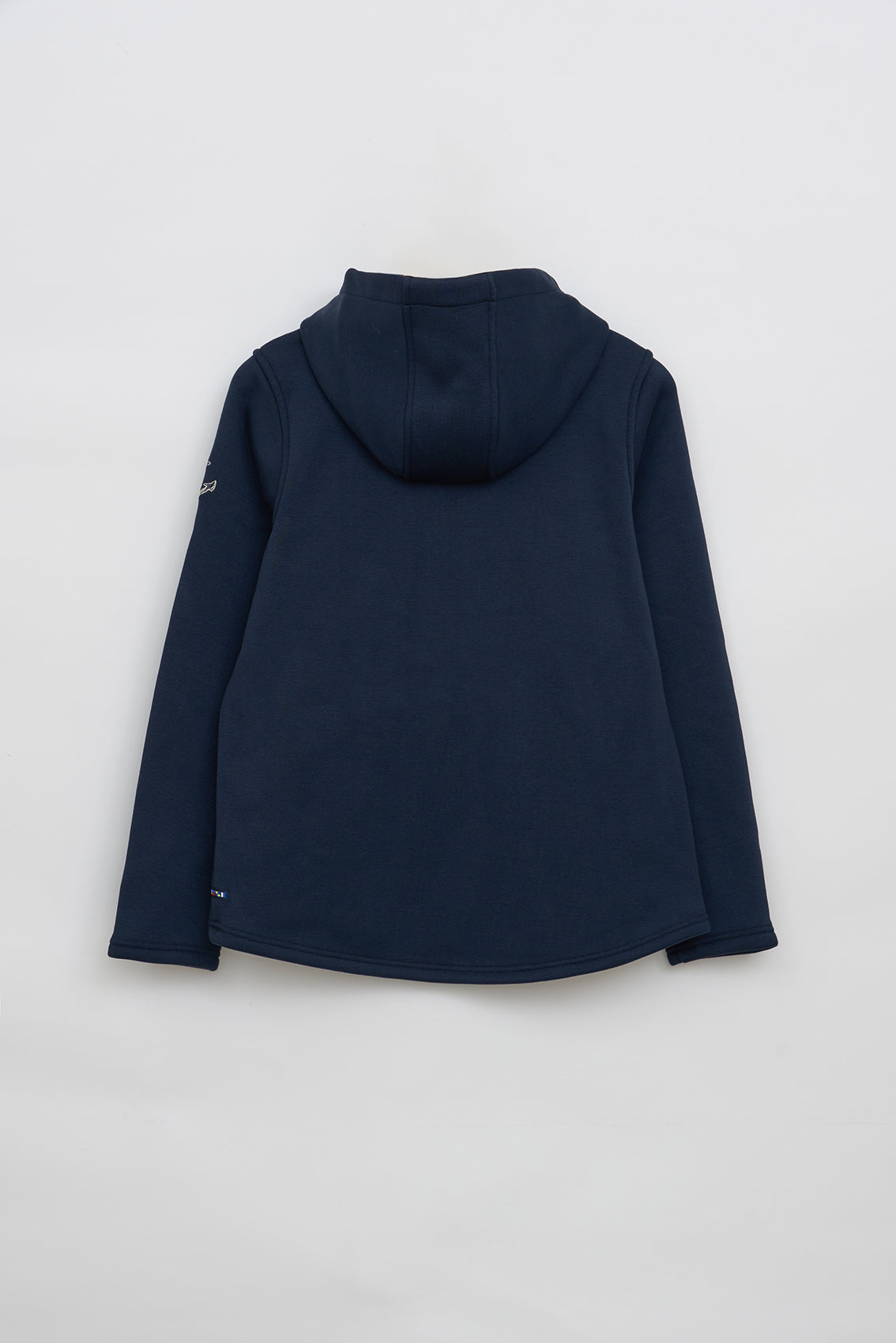 Chaqueta capucha botones tipo trenca