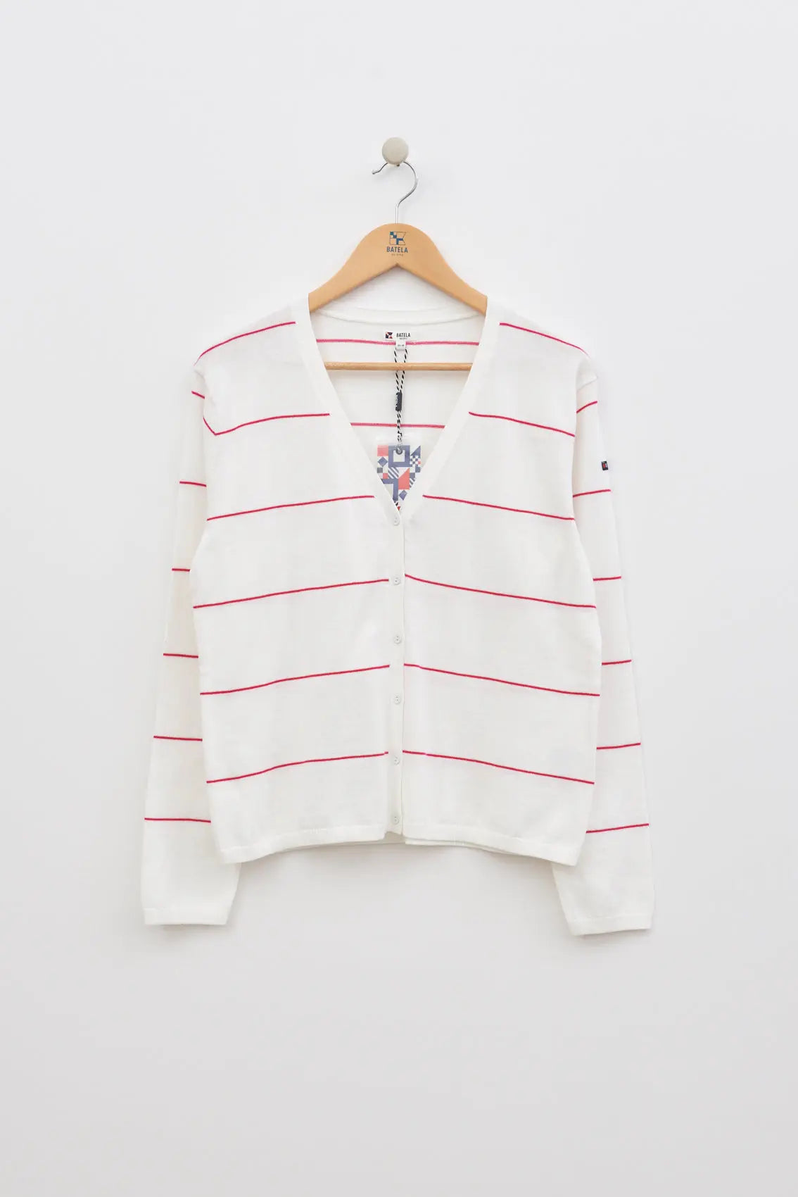 Gilet boutonné encolure "V"