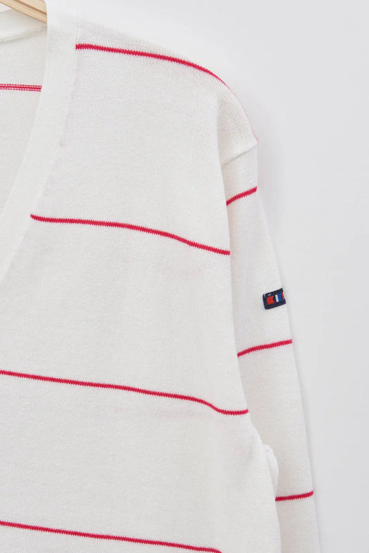 Gilet boutonné encolure "V"