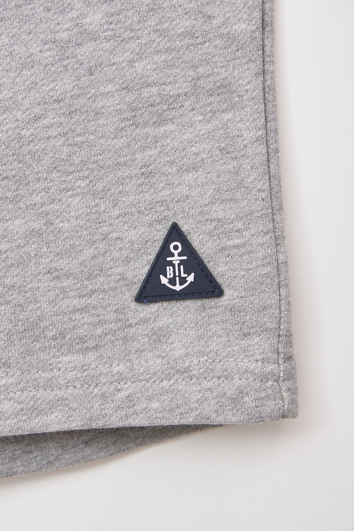 Cotton terry knit Bermuda shorts