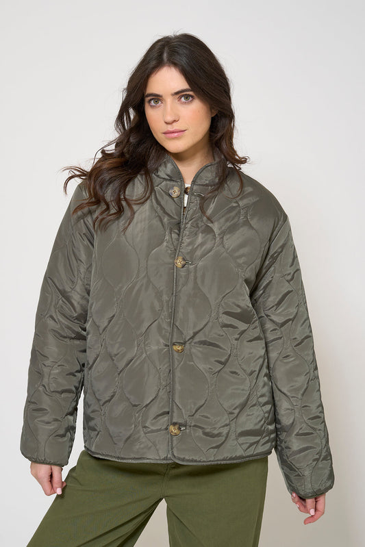 REVERSIBLE sherpa jacket