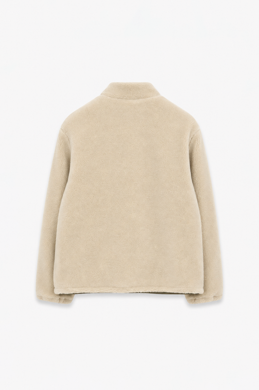 REVERSIBLE sherpa jacket