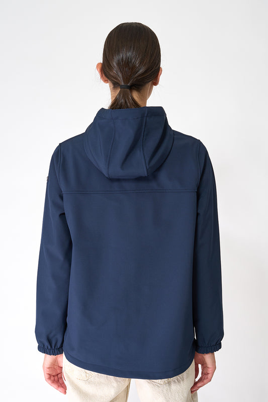 Hooded softshell jacket