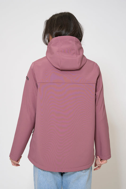 Hooded softshell jacket