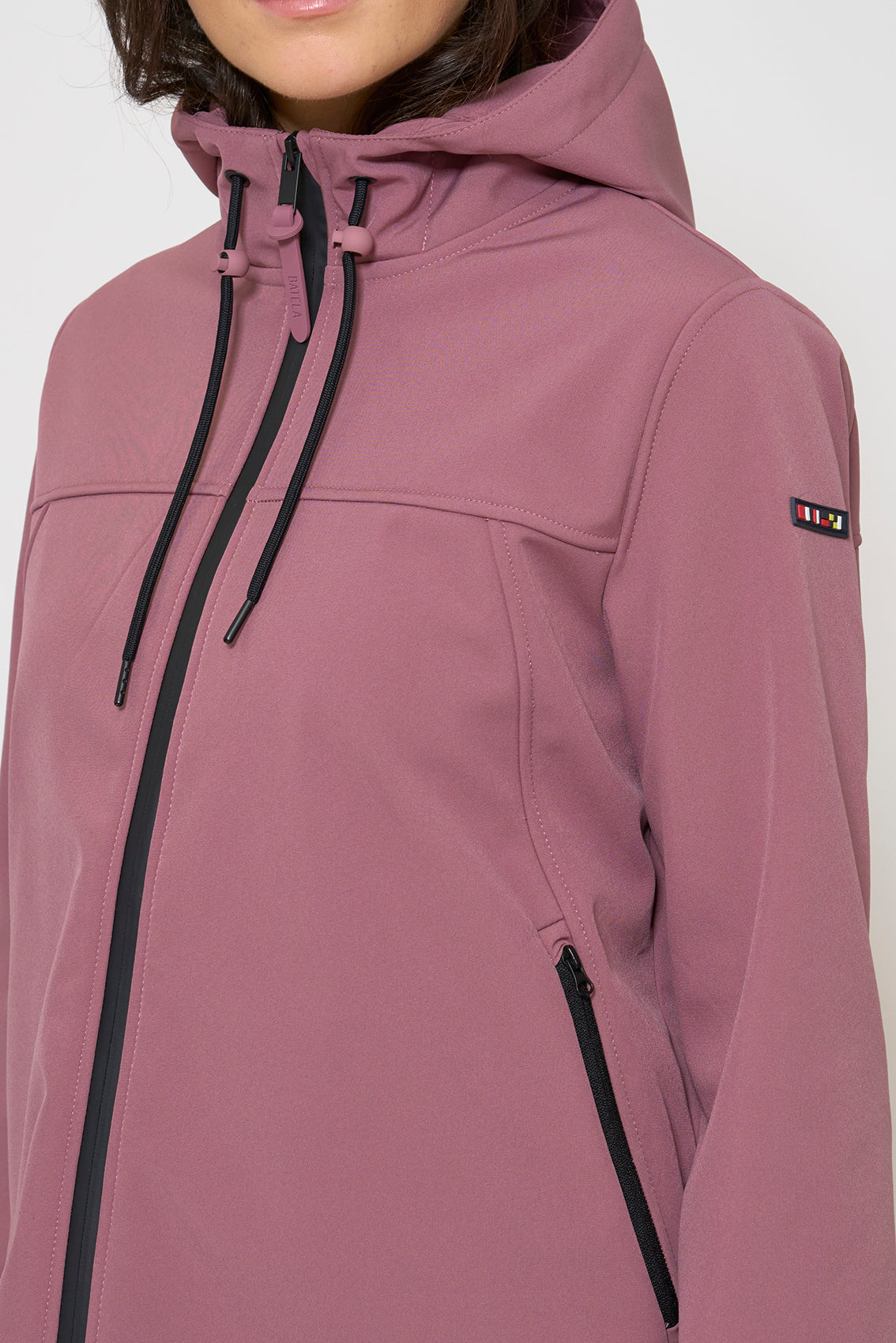 Hooded softshell jacket