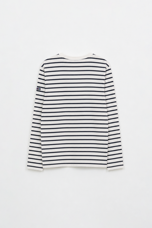 Long sleeve nautical stripe t-shirt