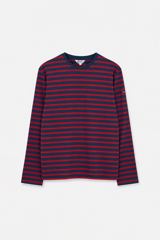 Long sleeve nautical stripe t-shirt