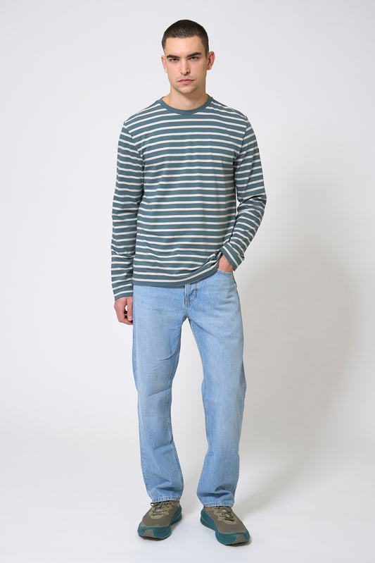 Long sleeve nautical stripe t-shirt