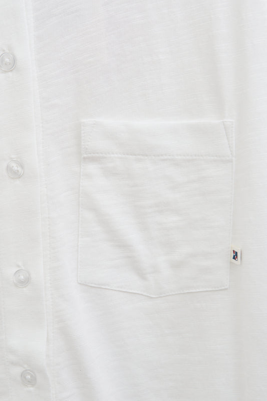 Camisa básica en algodón flamé