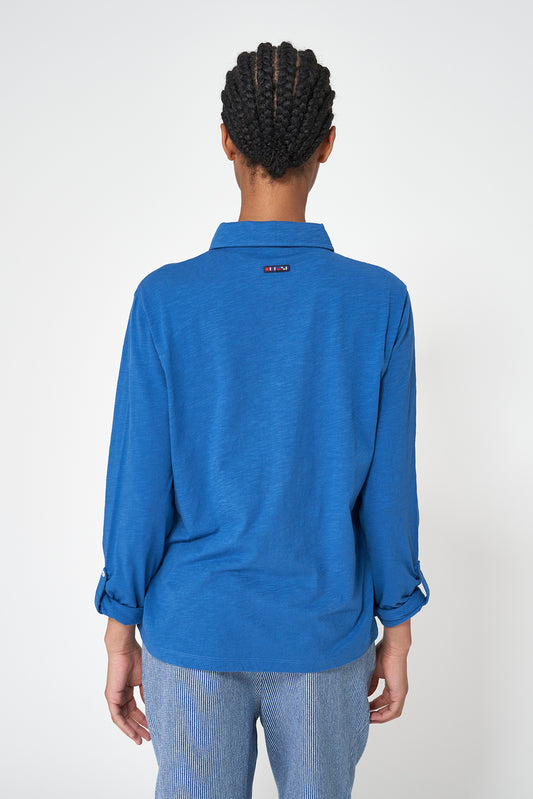 Camisa básica en algodón flamé