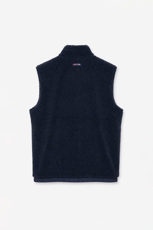 Sherpa bodywarmer with patch pocket