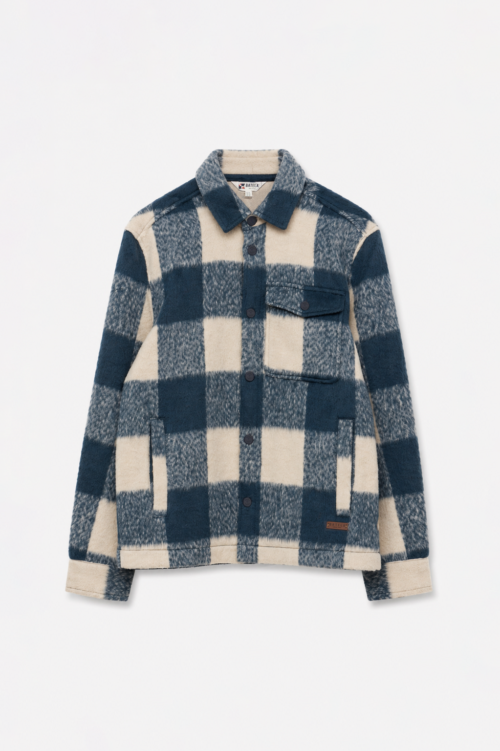 Sobrecamisa polar de cuadros