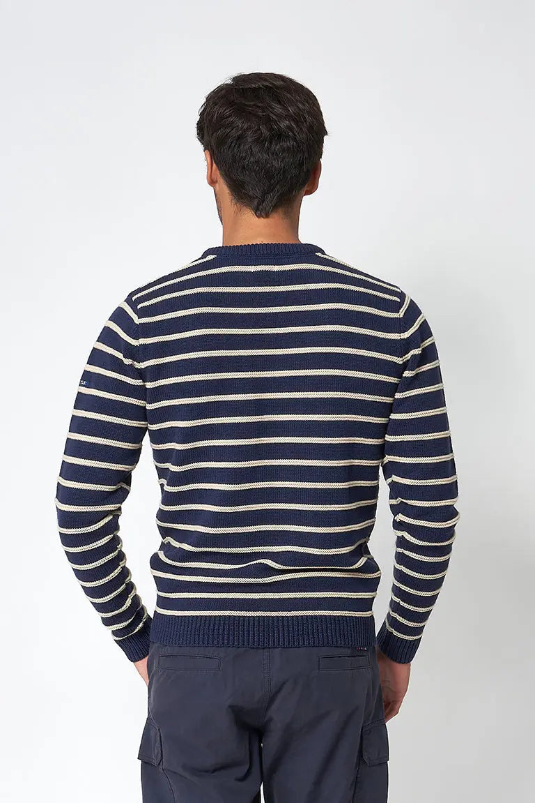 Cotton knit sweater