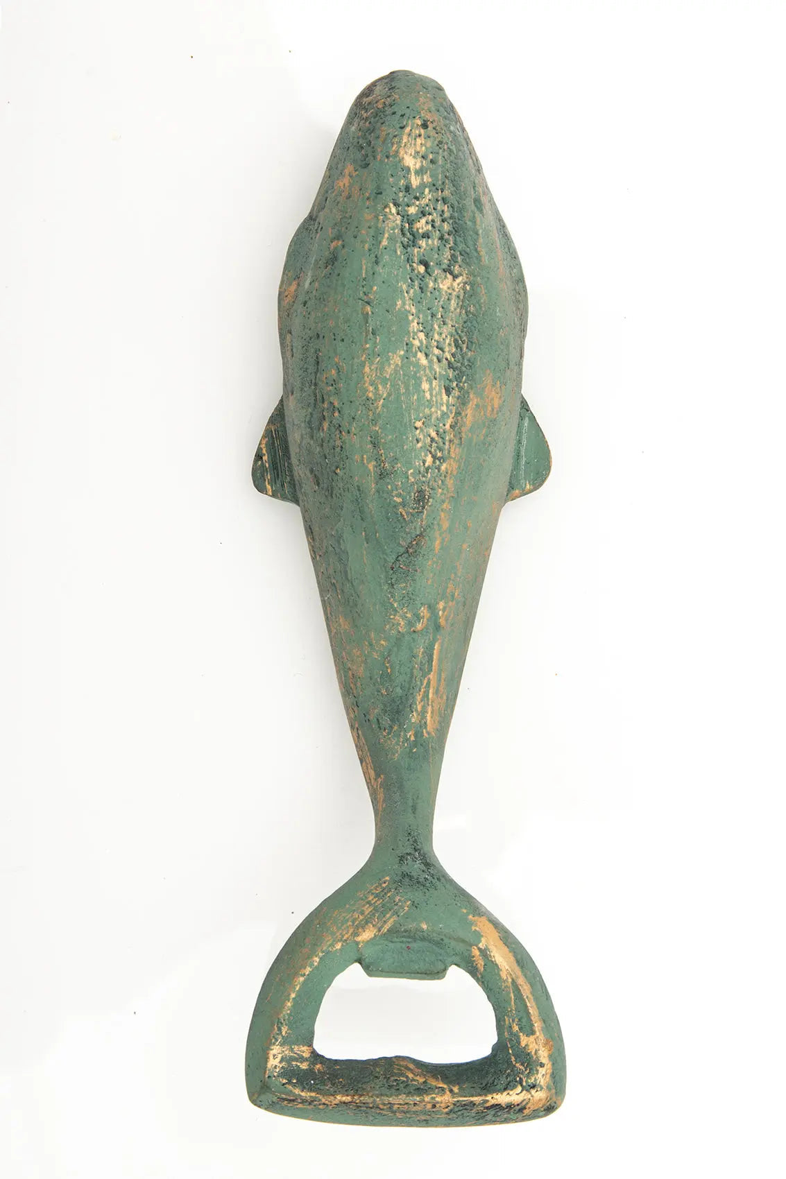 Abrebotellas con forma de ballena metal envejecido - Batela