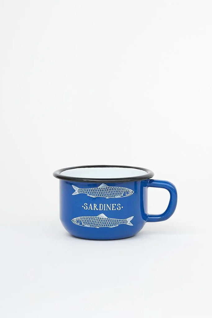 Taza de metal 'Sardines' ancha Batela