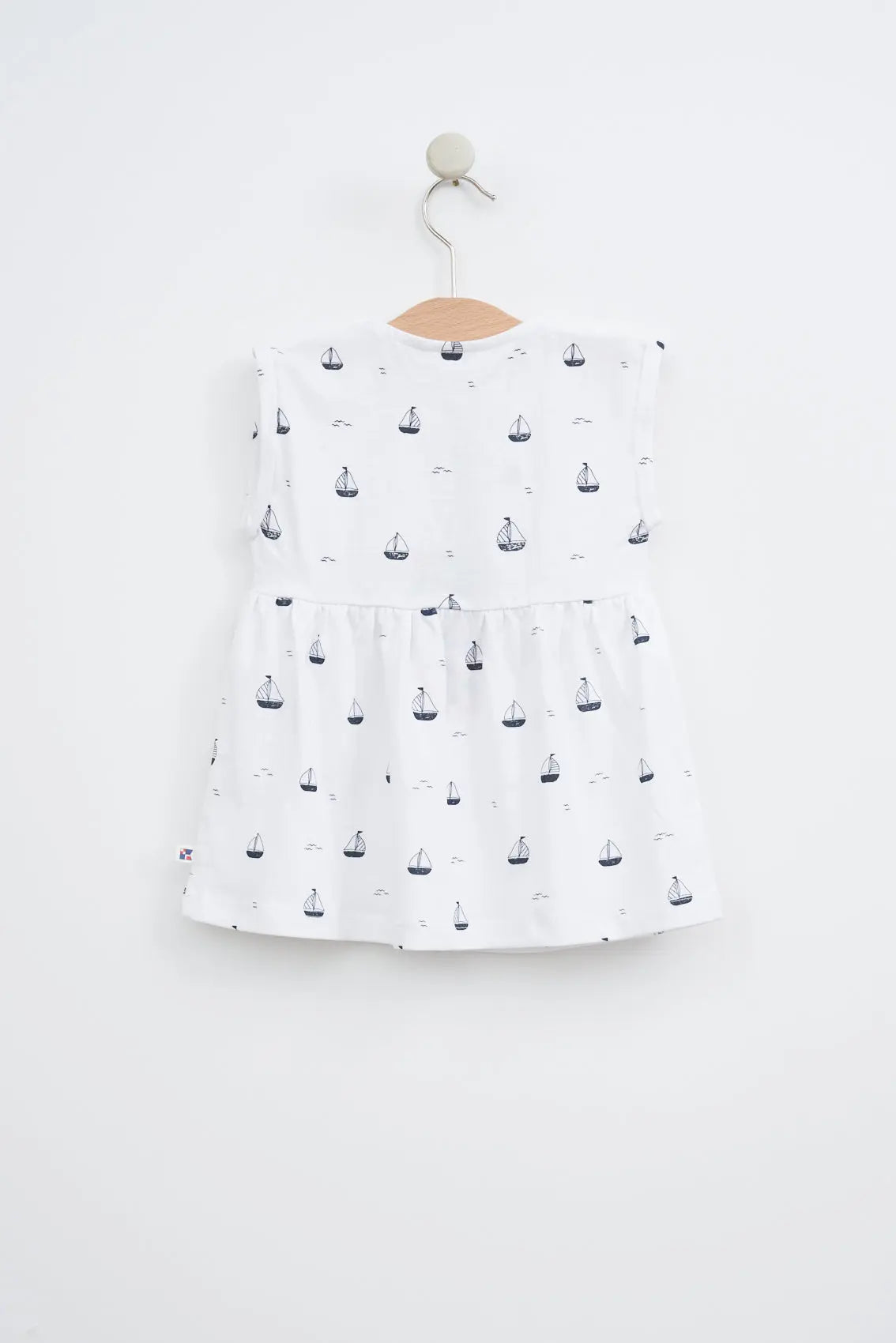 Robe imprimée sans manches, pour bébé