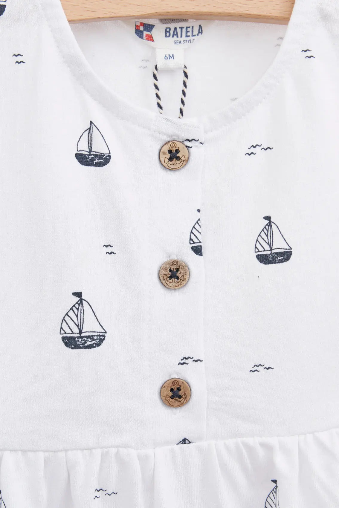 Robe imprimée sans manches, pour bébé