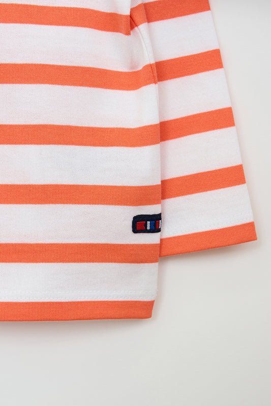 Camiseta de bebé manga larga raya marinera