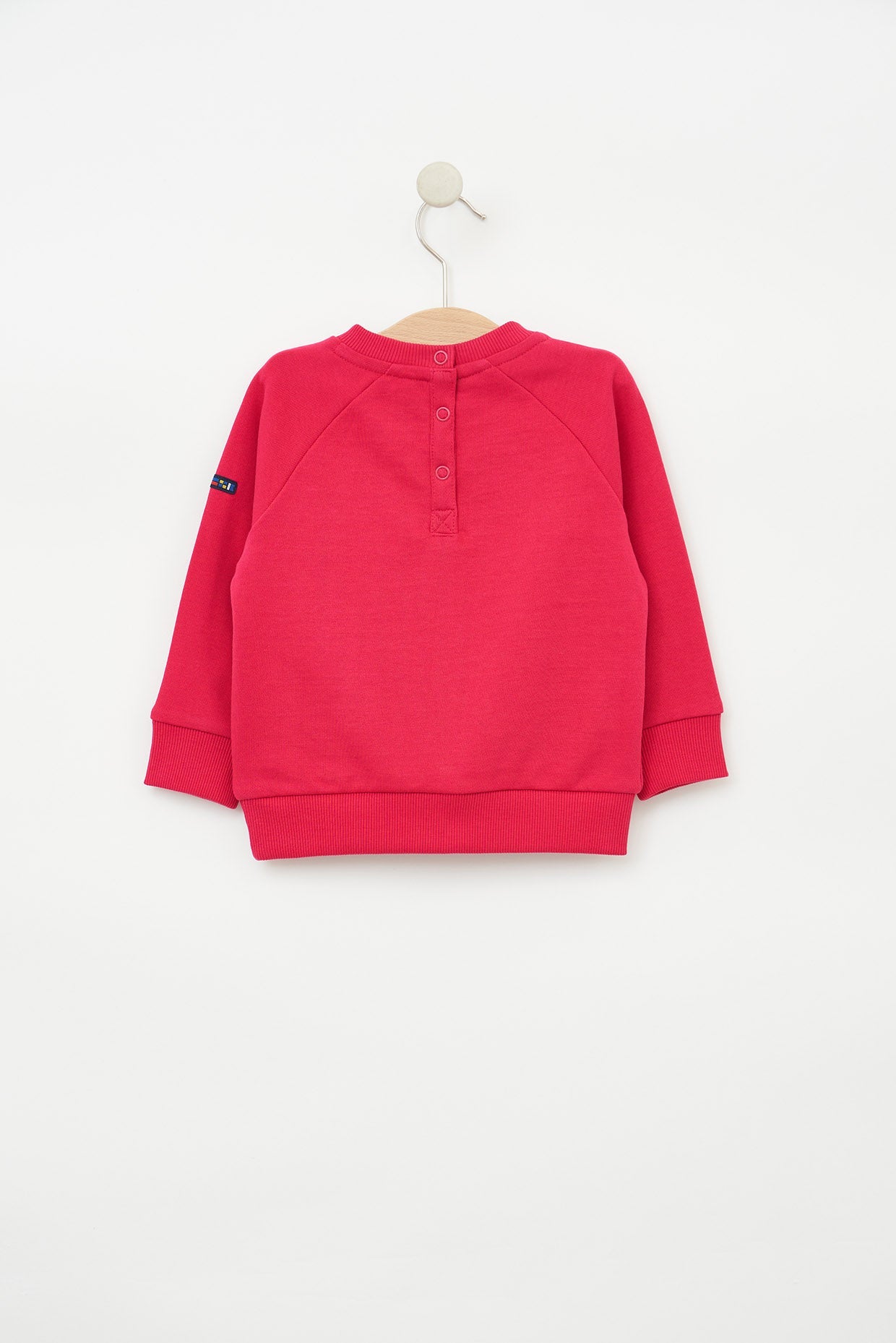 Sweat col rond en coton