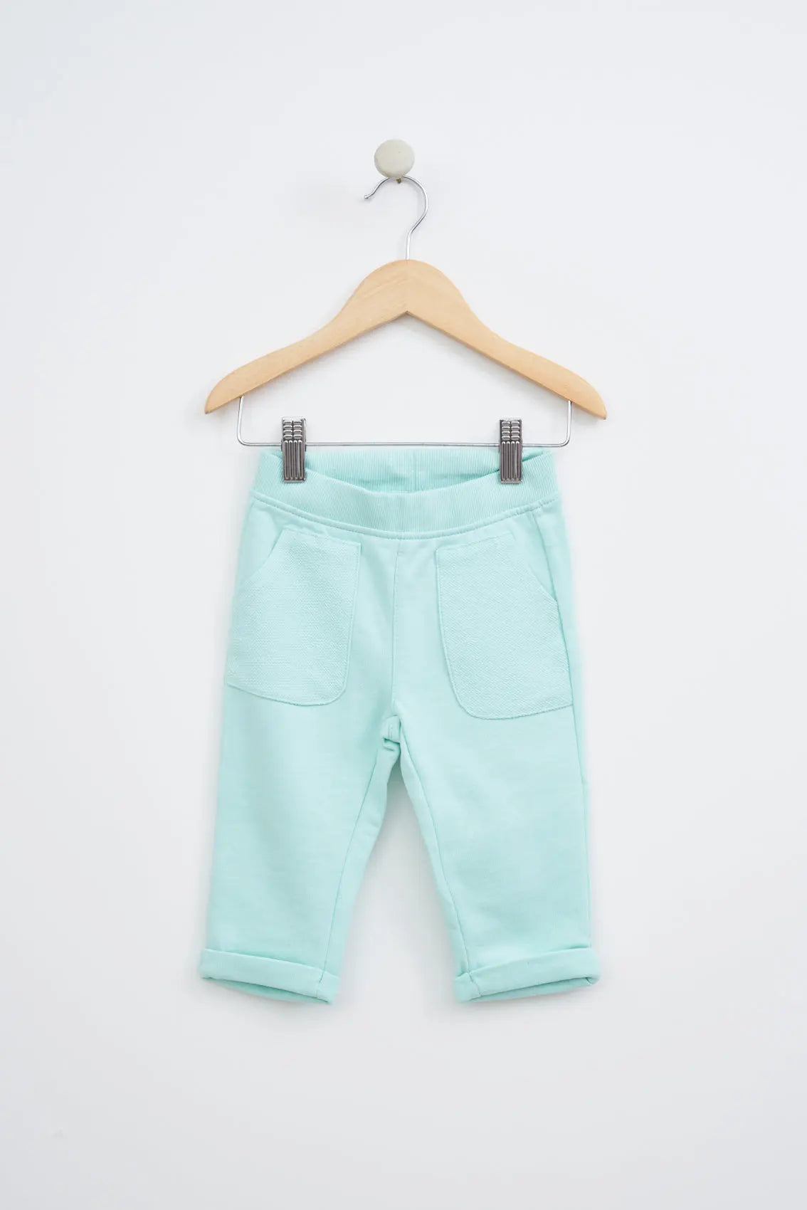 Pantalón largo bebé en algodón terry
