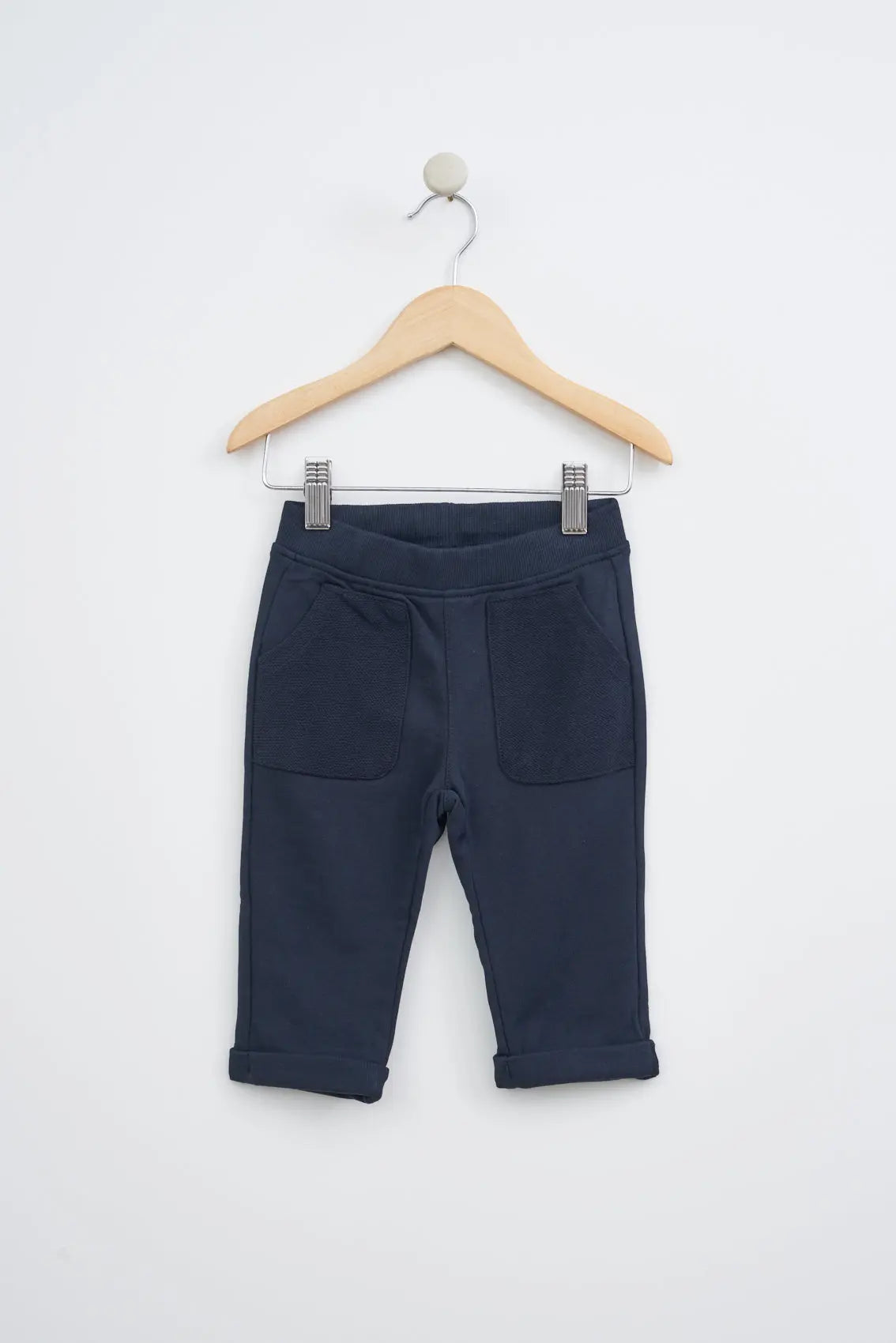 Pantalón largo bebé en algodón terry