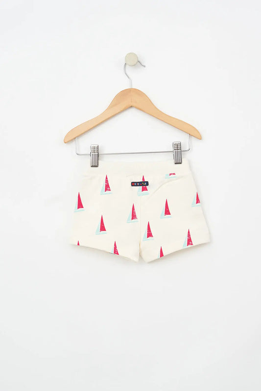 Terry cotton baby shorts - OUTLET