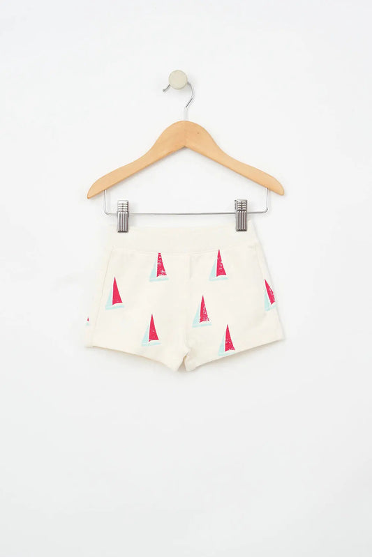 Terry cotton baby shorts - OUTLET