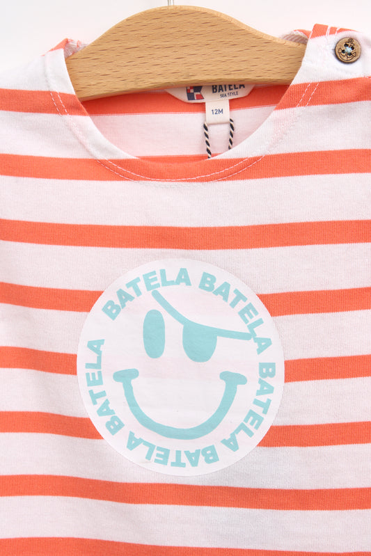 Conjunto de bebé 2 piezas 100% algodón a rayas