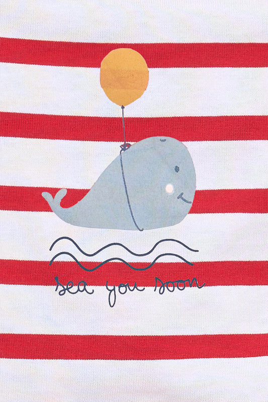 Conjunto de bebé 2 piezas 100% algodón a rayas