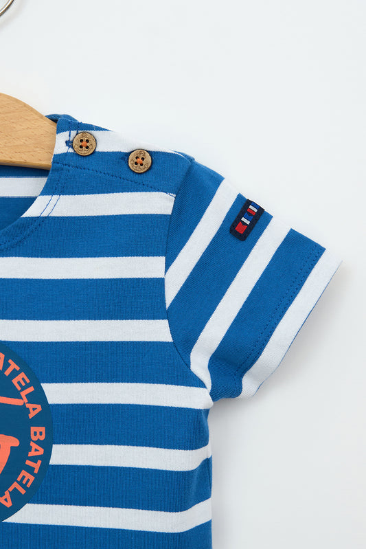 Conjunto de bebé 2 piezas 100% algodón a rayas