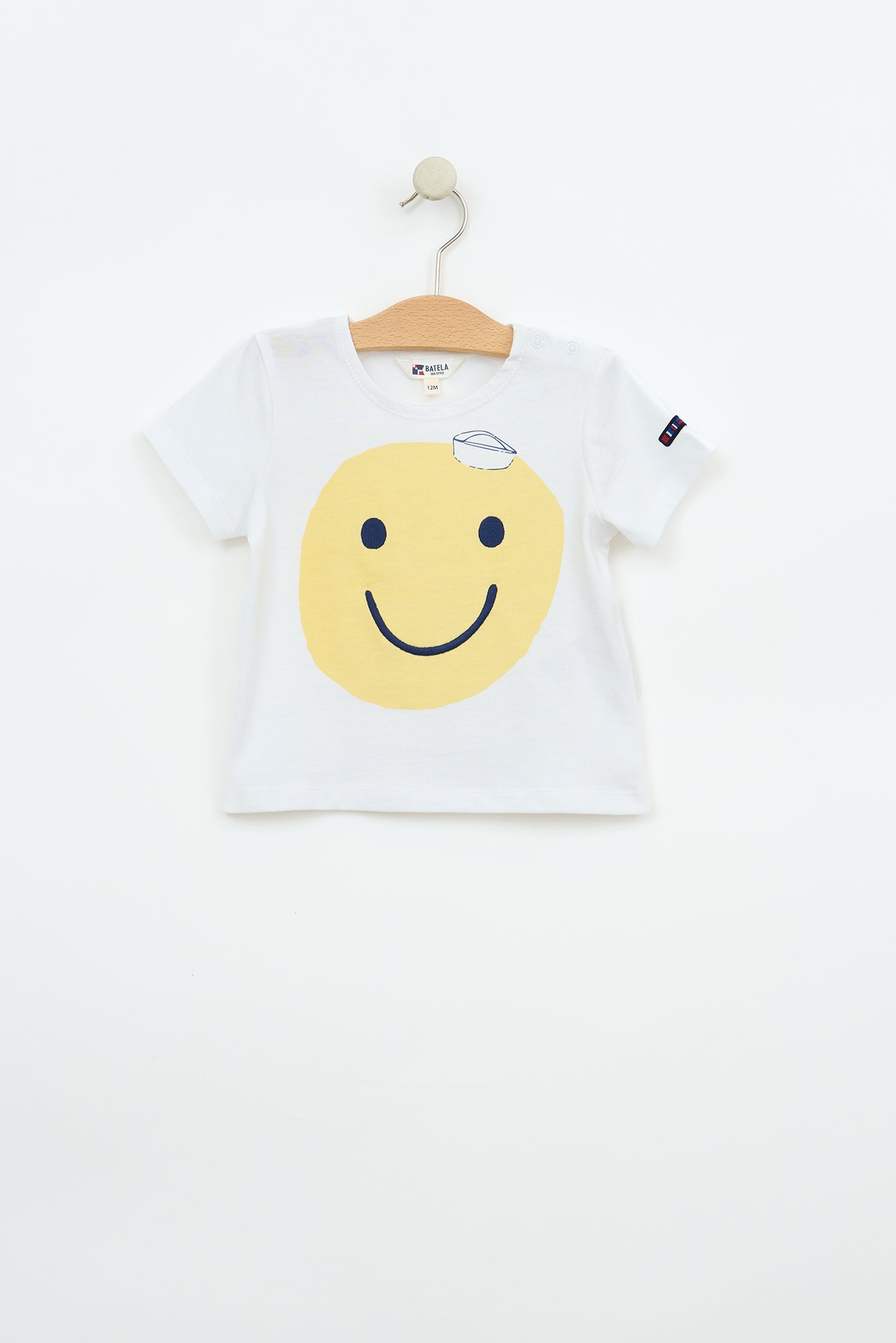 T-shirt bébé imprimé Smile