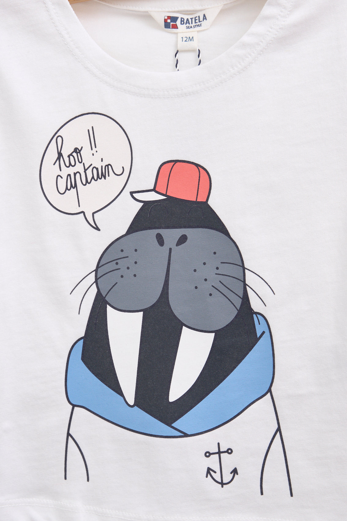 T-shirt bébé imprimé morse OEKO-TEX®