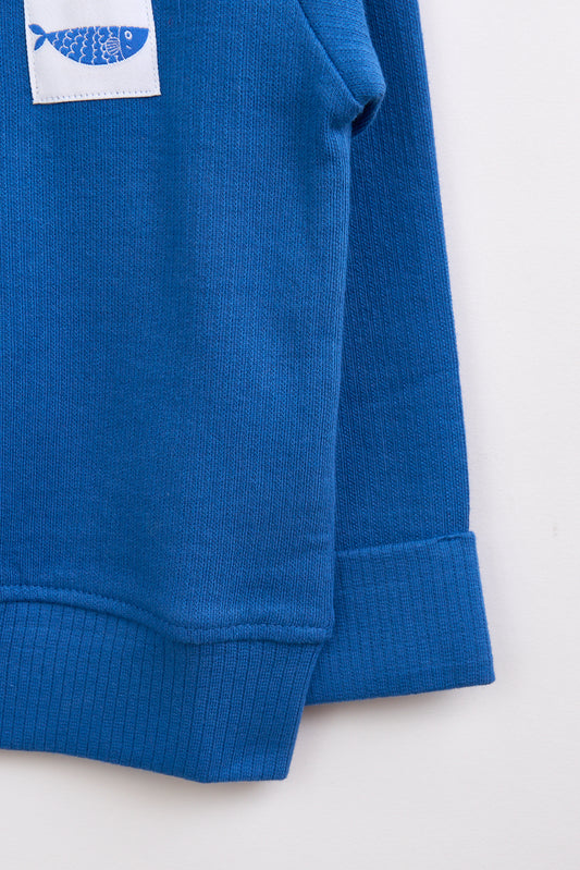 Baby ribbed cotton bomber jacket