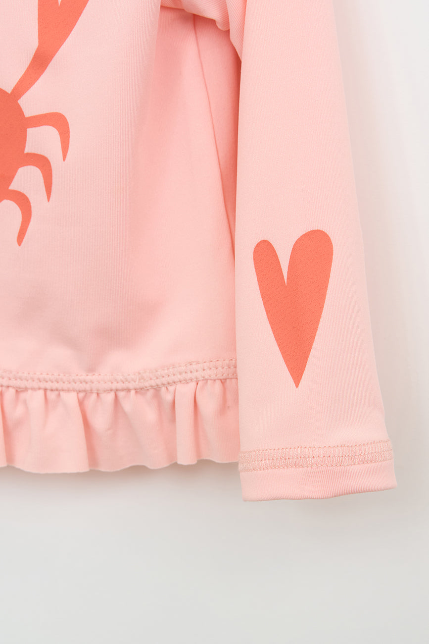 Long-sleeved baby beach set and briefs UVB50