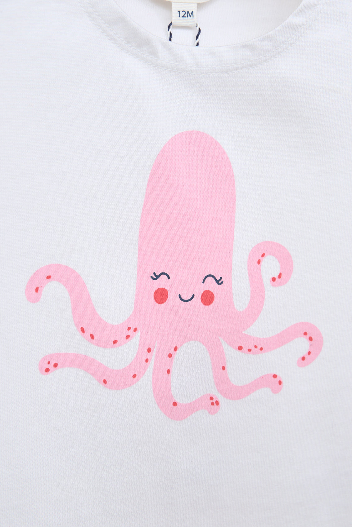 Camiseta bebé pulpo
