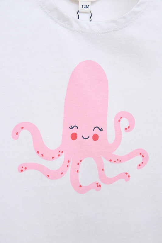 Octopus baby t-shirt