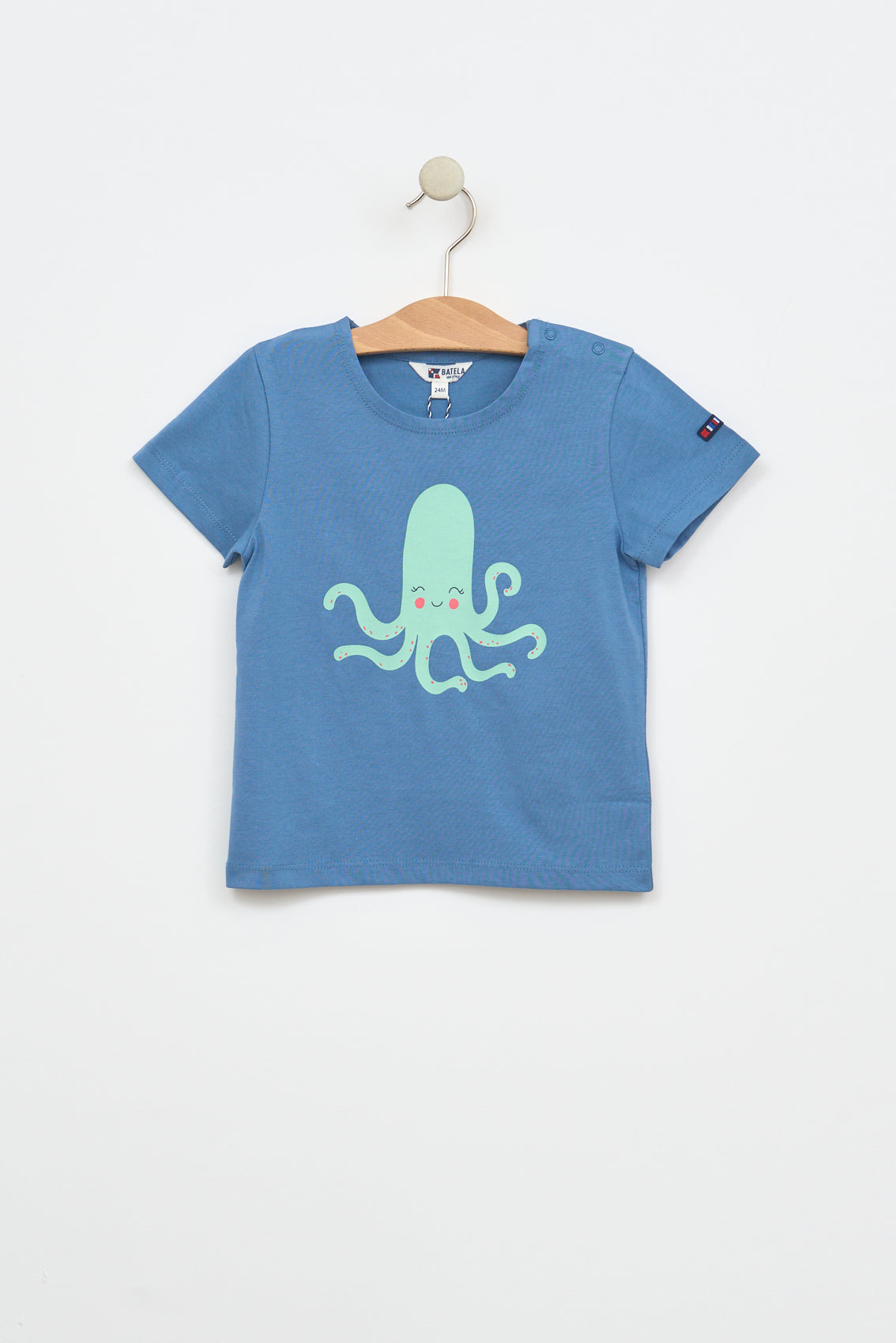 Camiseta bebé pulpo
