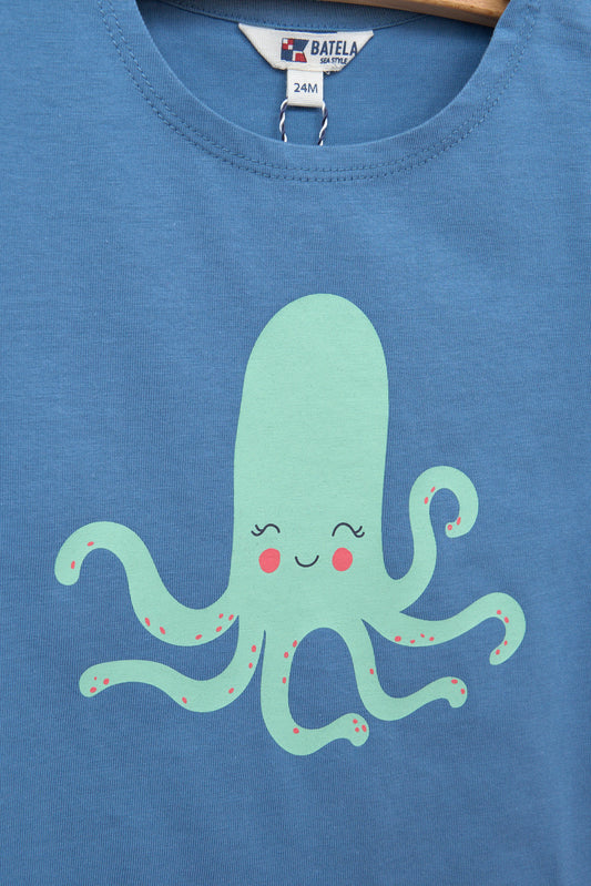 Octopus baby t-shirt