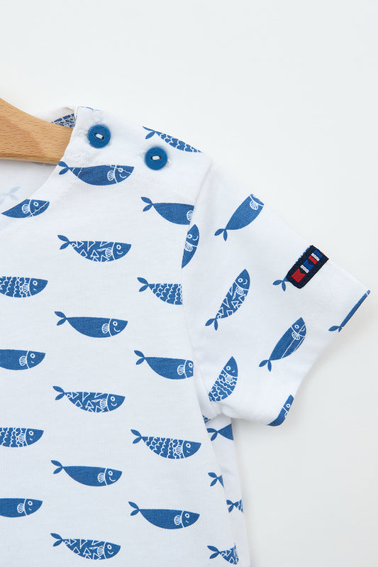 Camiseta de bebé motivos playeros