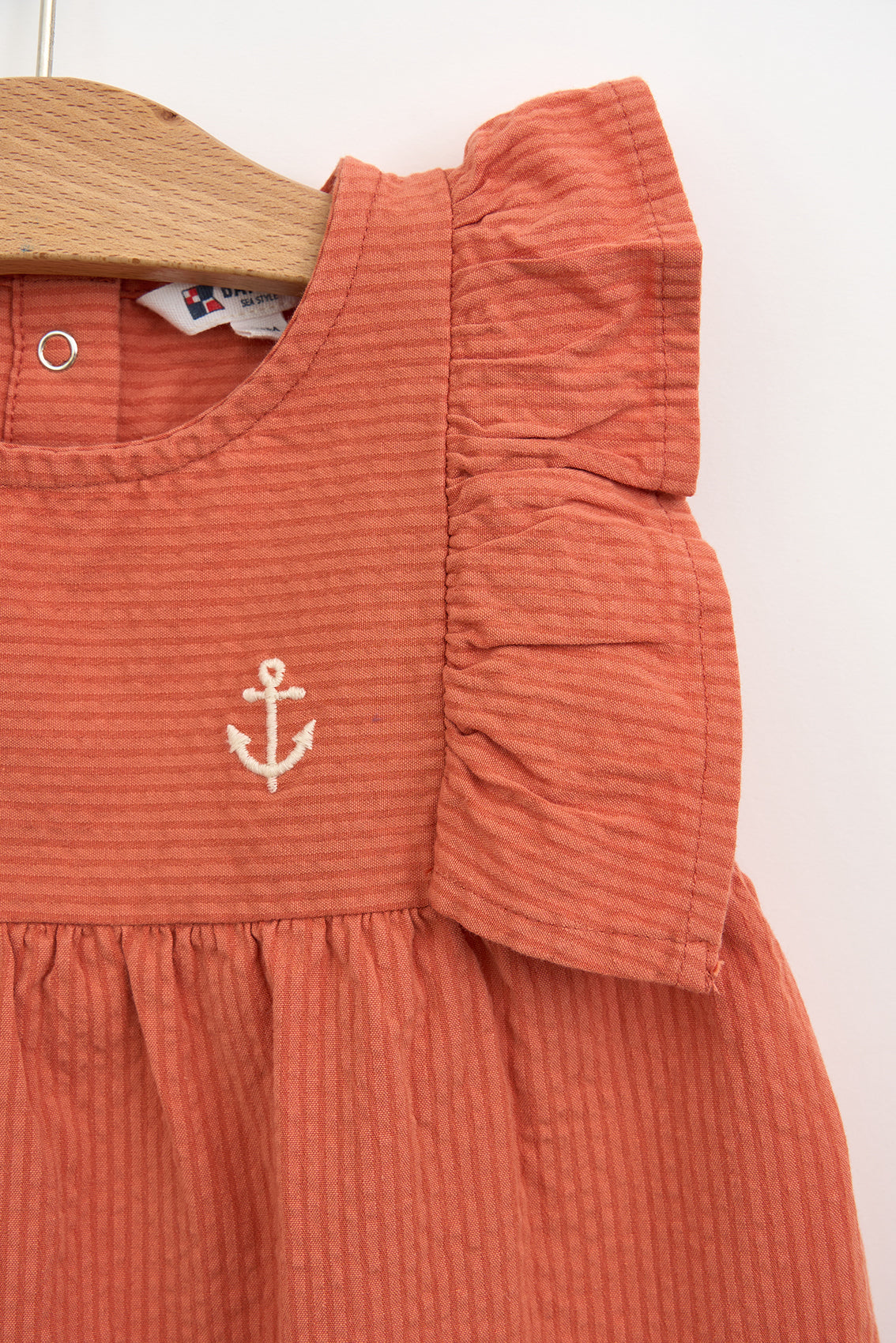 Robe bébé seersucker