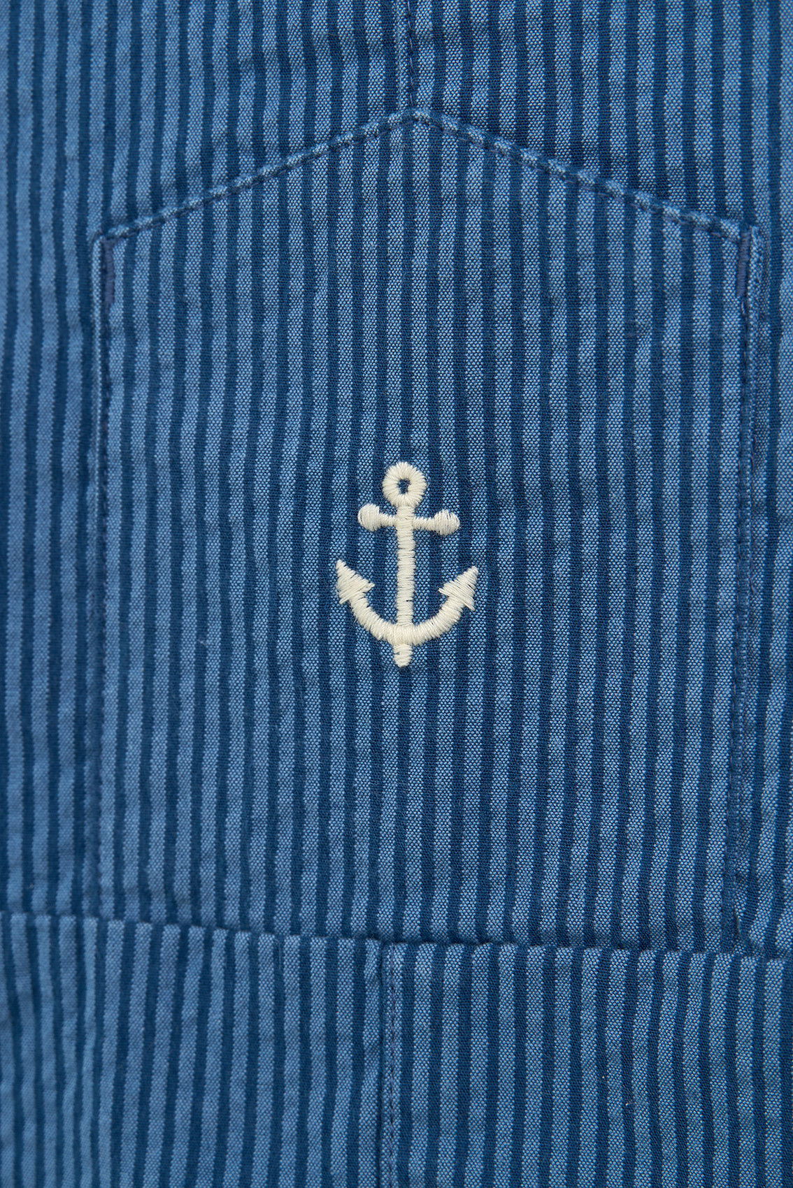 Salopette bébé seersucker