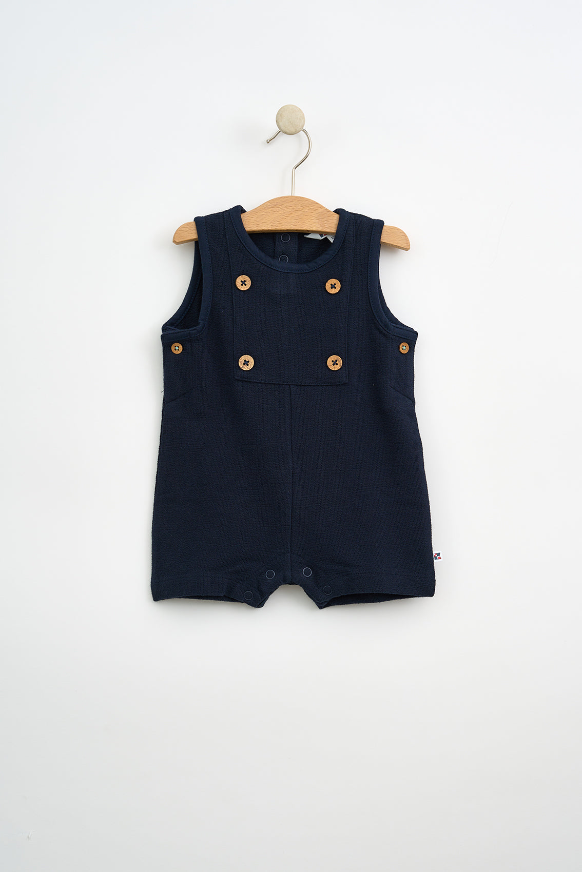 4-button baby dungarees