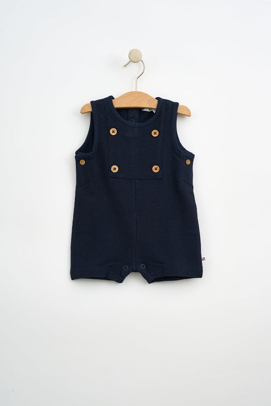 4-button baby dungarees