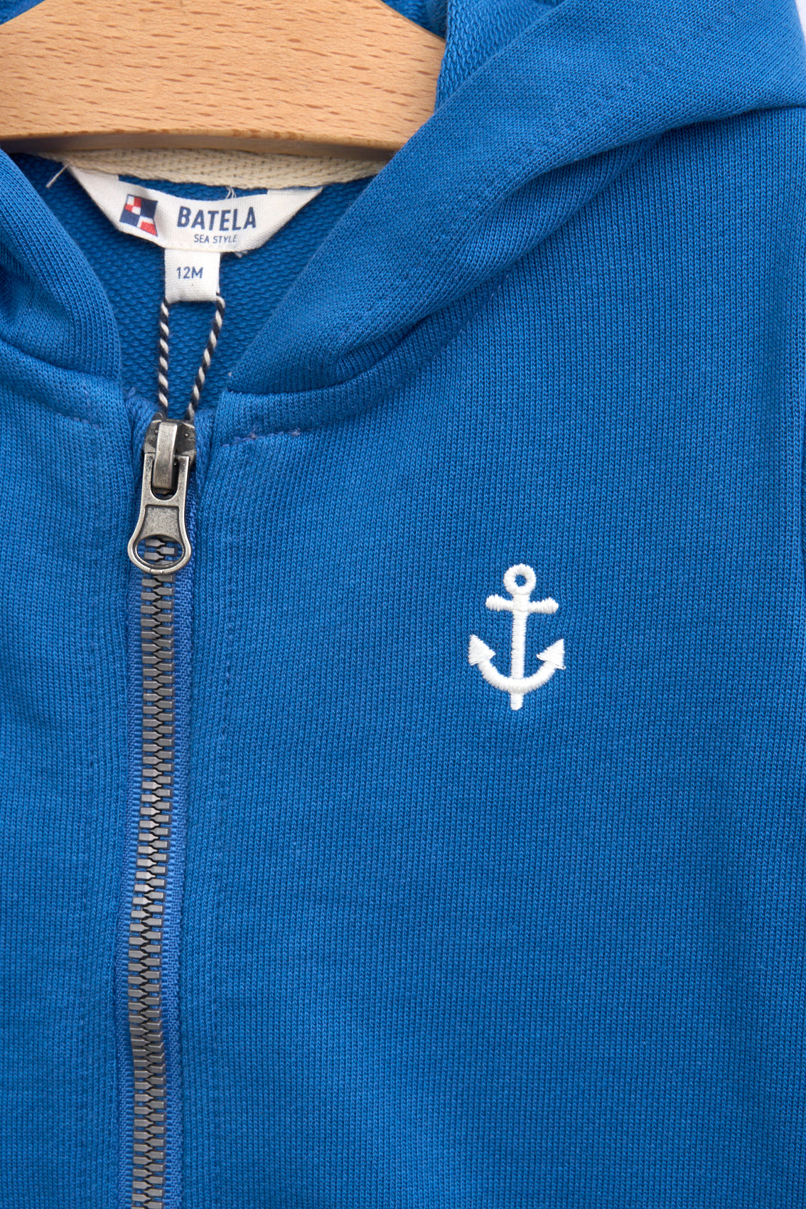 Veste à capuche en coton