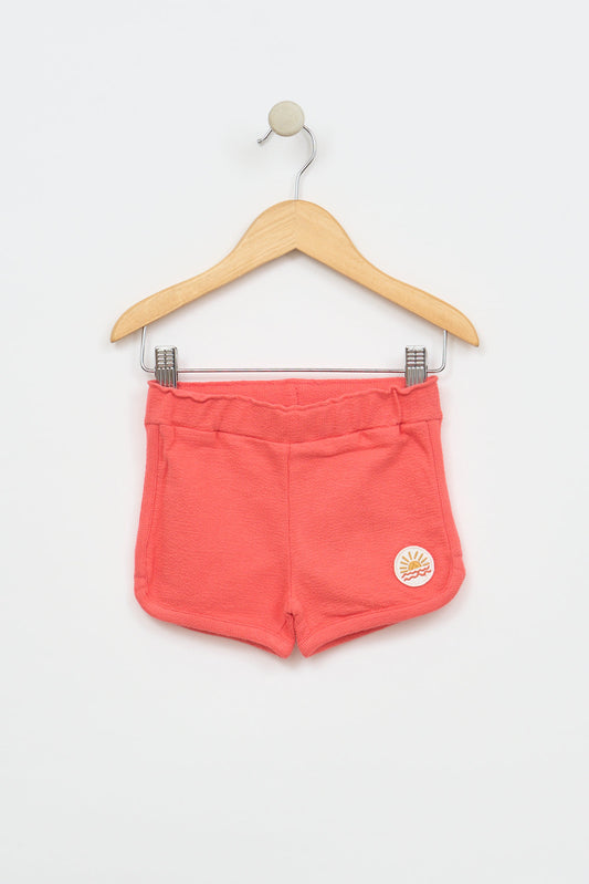 Baby shorts with sun patch