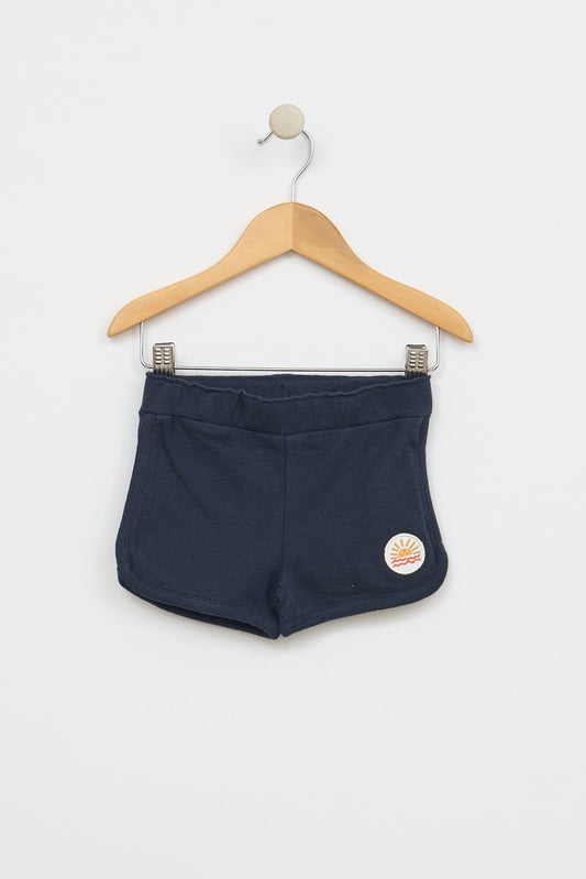 Baby shorts with sun patch