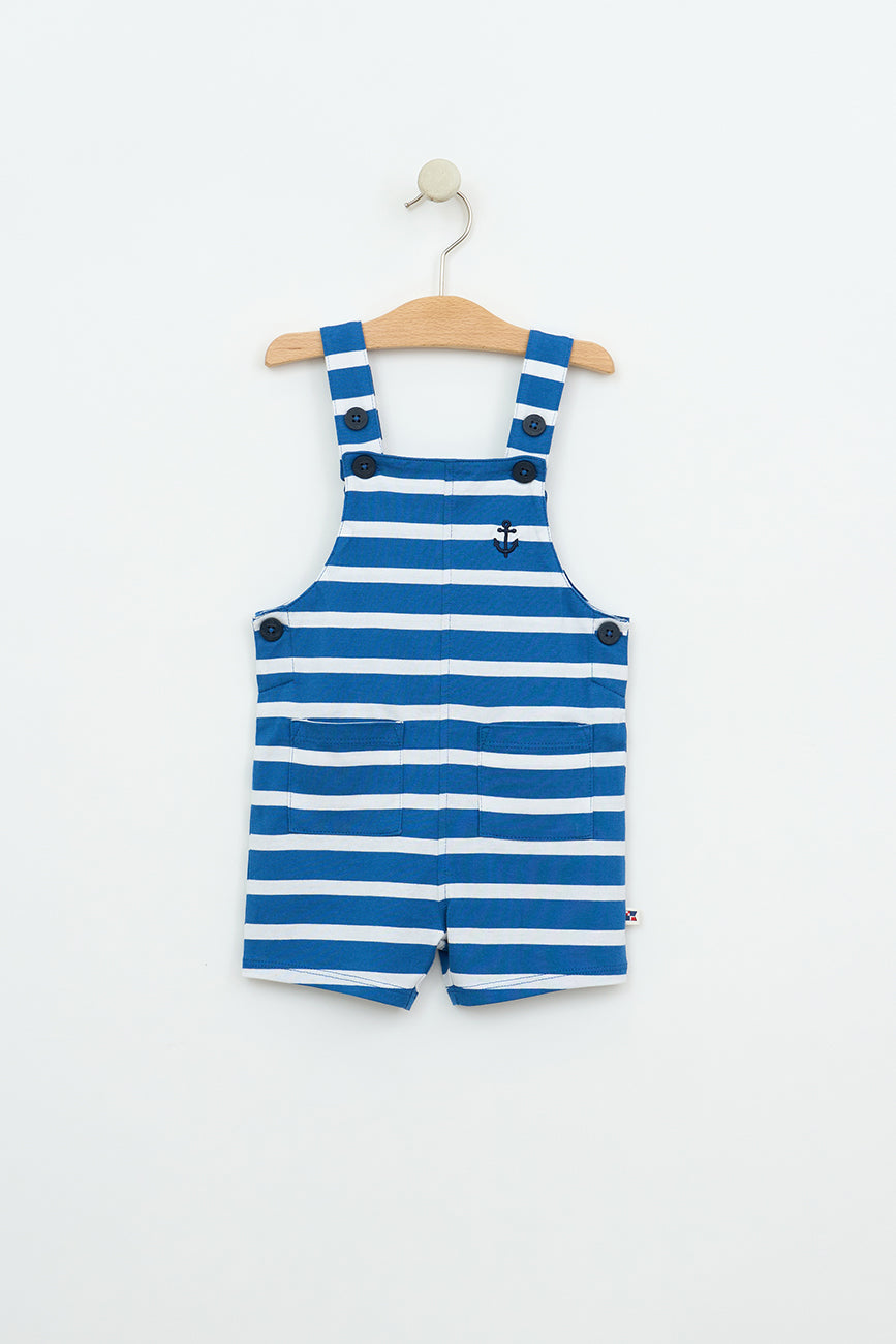Peto de bebé con detalles marineros