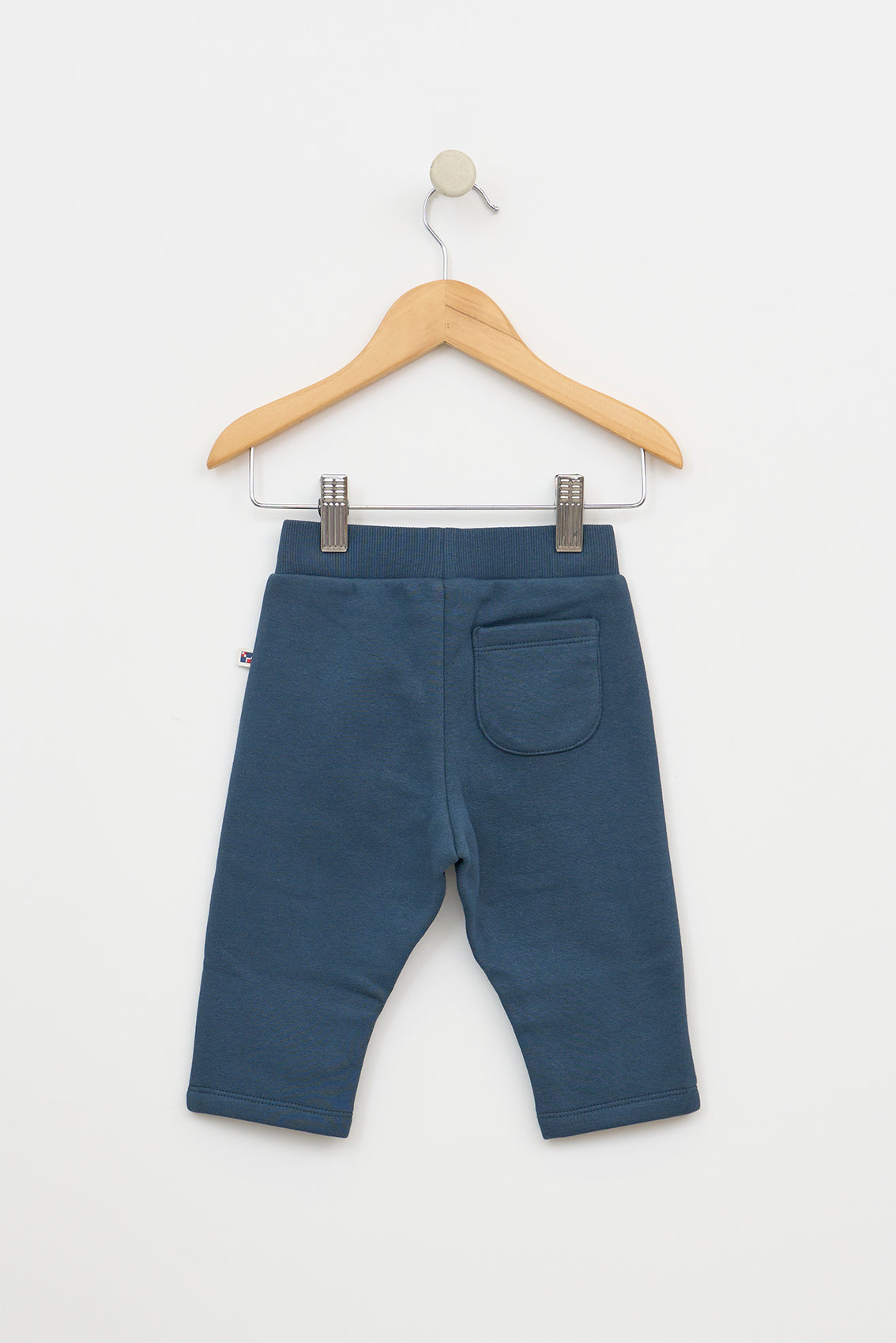 Pantalón de felpa con parche de ballena