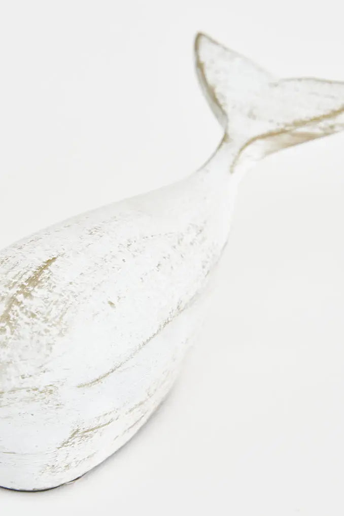 Ballena blanca en aluminio pequeña Batela Deco 2024