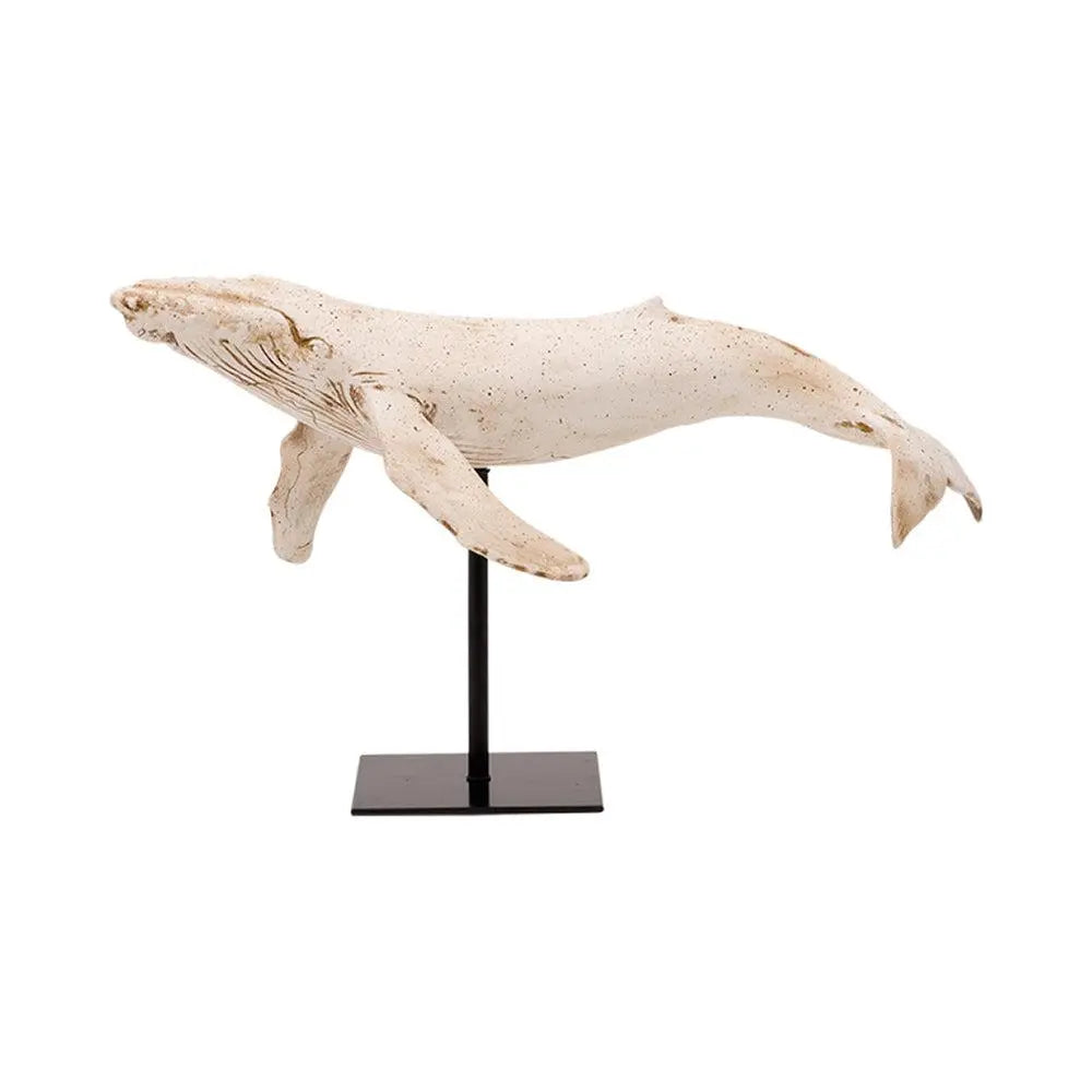 Ballena con base en resina blanca - D1940 Batela